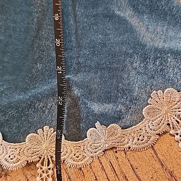 Velvet long sleeve flare top and high waisted bell bottom pants set size 4/5 - Picture 7 of 13